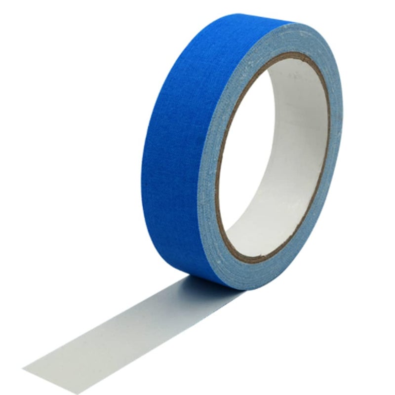 SICCOMA Fluorescent Blue Gaffer Tape Neon Blue Gaffers Spike Tape Black Light UV Reactive Fluorescent Spike Tape for Stage,Party Play Grid Floors Color Coding Art Crafts(1IN x 33 Feet) (Blue) - Image 1